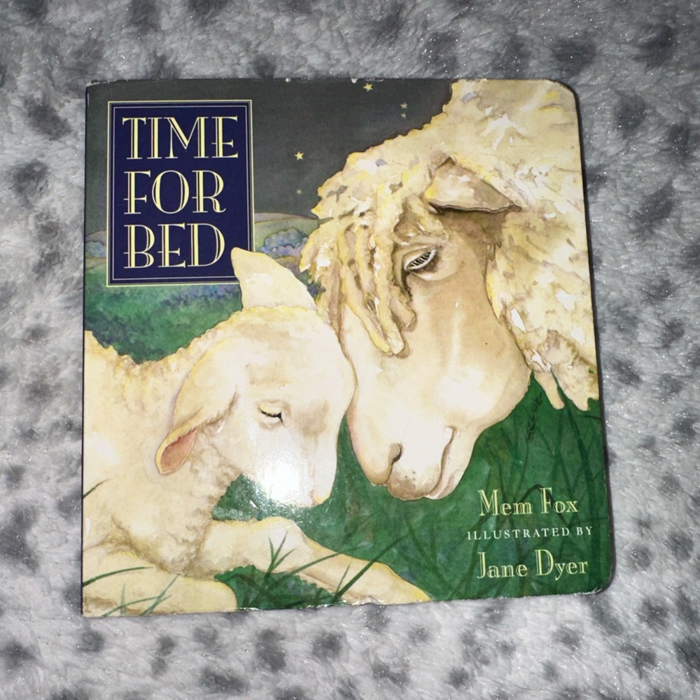 Time for bed hardcover book